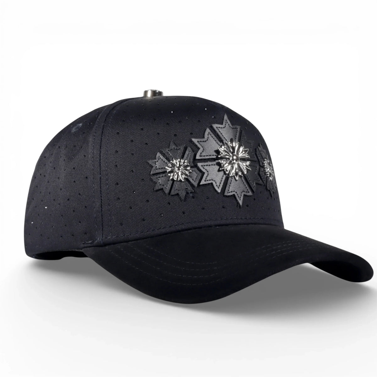 GORRA BARBAS HATS PLATINUM SNOWFLAKE BLK image 0