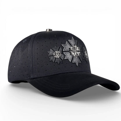 GORRA BARBAS HATS PLATINUM SNOWFLAKE BLK image 0