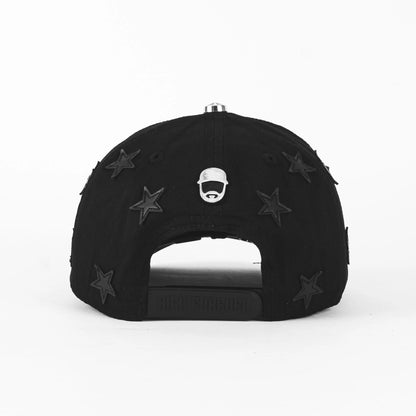 Gorra Barbas Hats RICH FOREVER BLK/SUEDE | Snapback Visera Curva image 2
