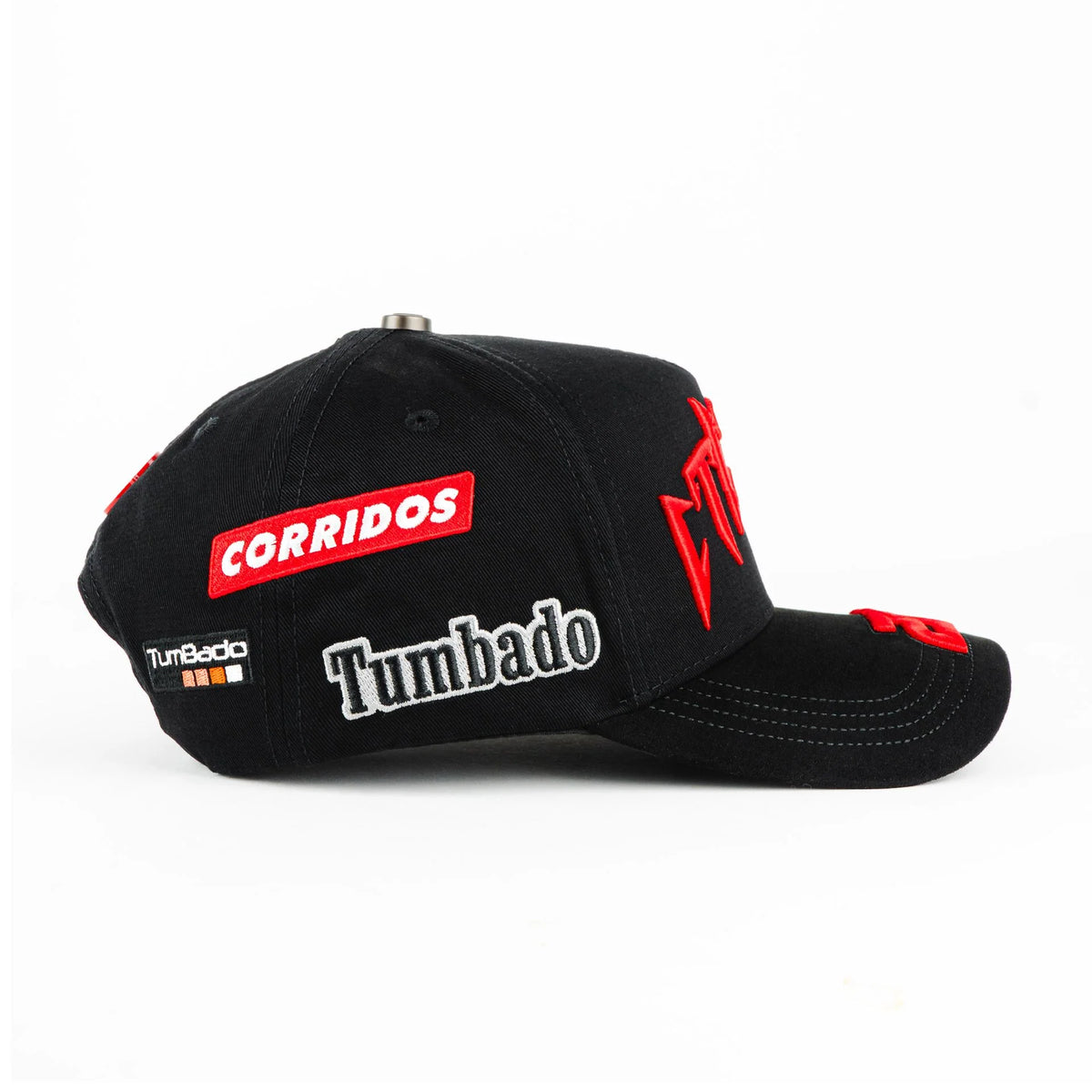 Gorra Barbas Hats CT 27 CT BLACK | Snapback Visera Curva image 3