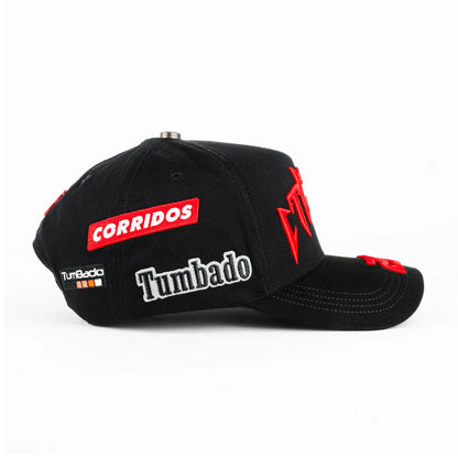 Gorra Barbas Hats CT 27 CT BLACK | Snapback Visera Curva image 3