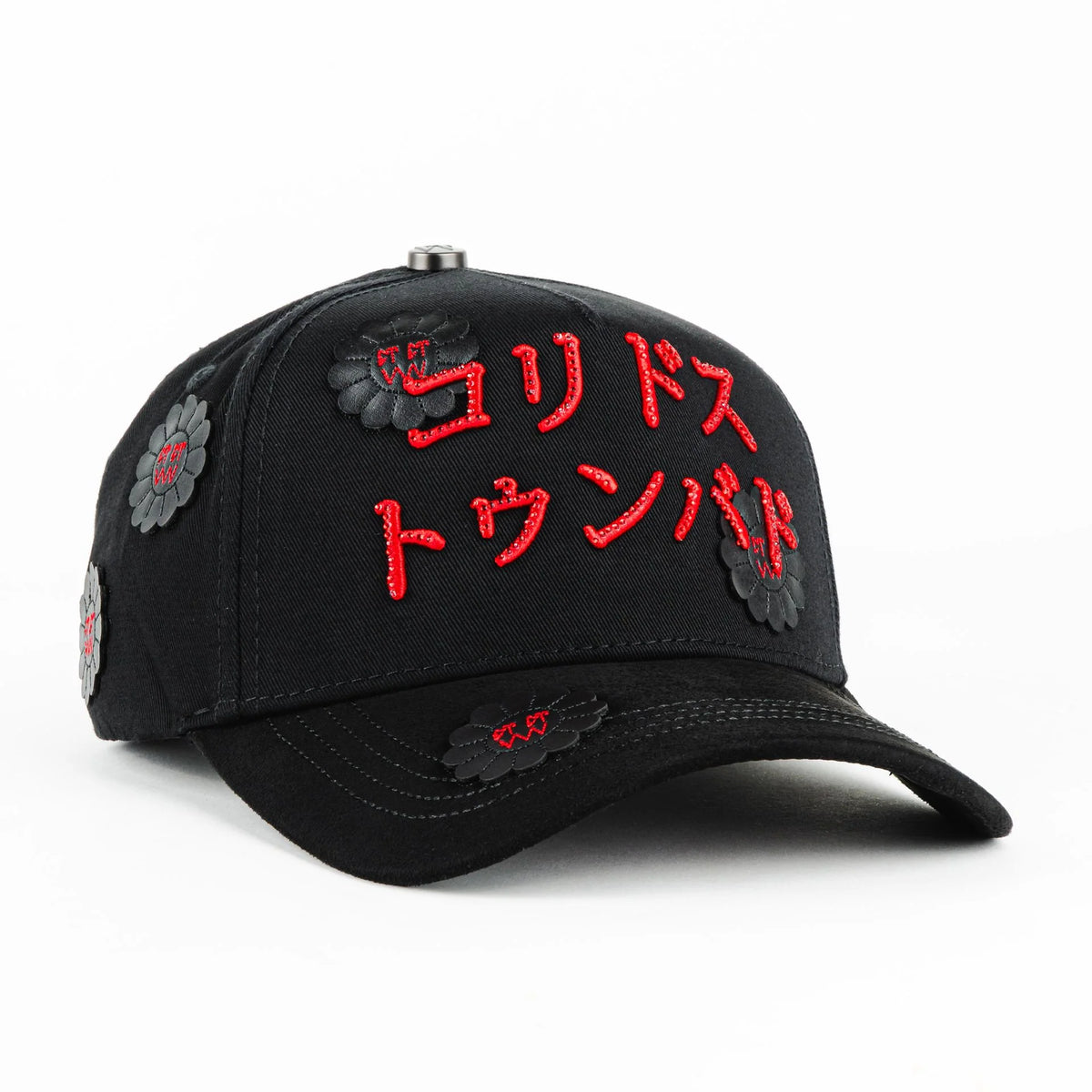 Gorra Barbas Hats CT ORIENTAL TUMBADO BLACK | Snapback Visera Curva image 0