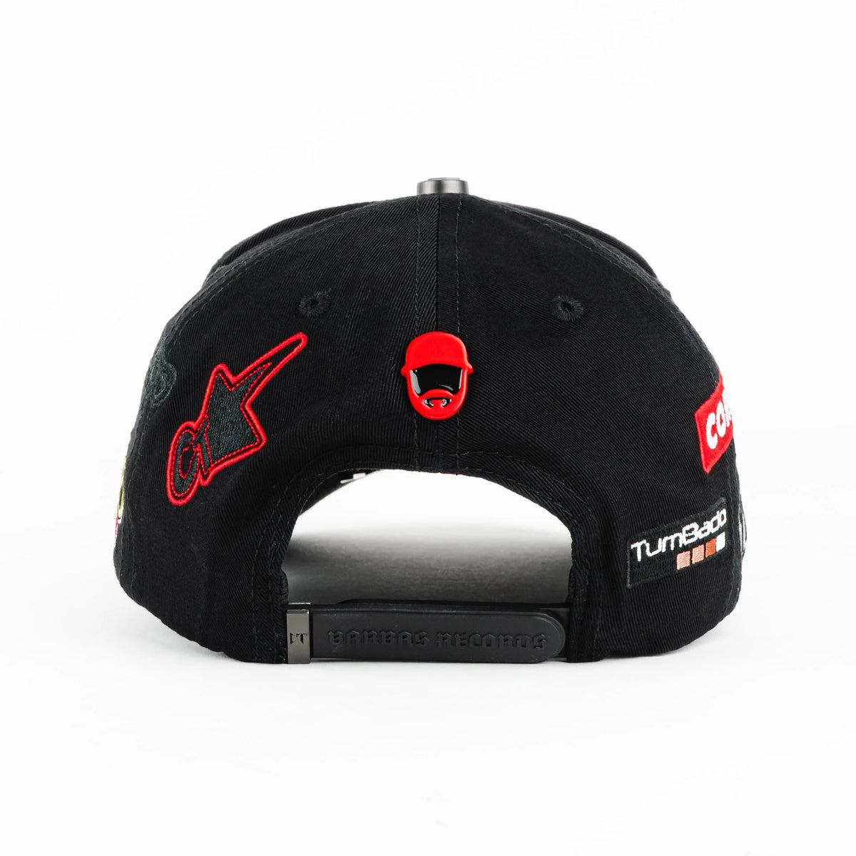 Gorra Barbas Hats CT 27 CT BLACK | Snapback Visera Curva image 2