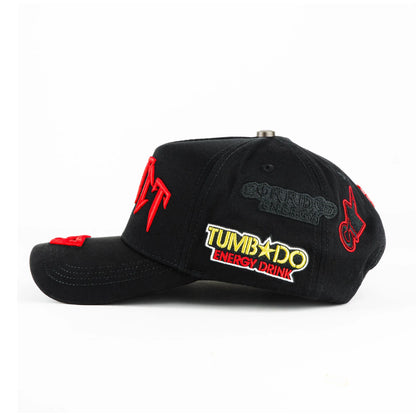 Gorra Barbas Hats CT 27 CT BLACK | Snapback Visera Curva image 1