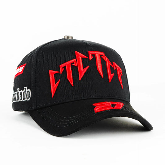 Gorra Barbas Hats CT 27 CT BLACK | Snapback Visera Curva image 0