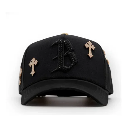 BARBAS HATS "B CHROME 24K GOLD"