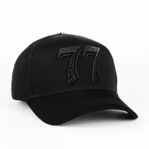 Gorra Barbas Hats 77 BLACK | Snapback Visera Semicurva