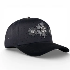 GORRA BARBAS HATS PLATINUM SNOWFLAKE BLK