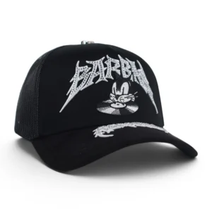 GORRA BARBAS HATS BARBAS RECORDS BLACK/WHITE